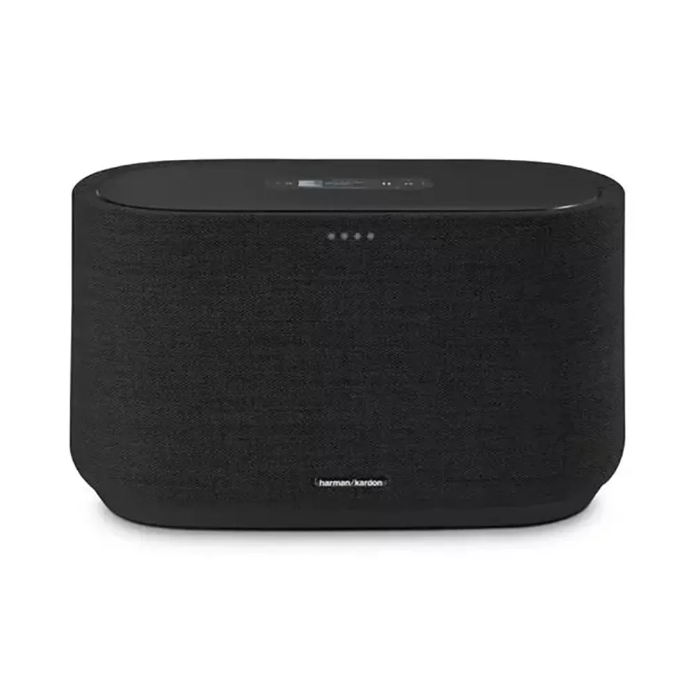 Harman Kardon Citation 300 Medium-Sized Smart Speaker, Voice Activated with Google Assistant, 30.6cm Wide - Black