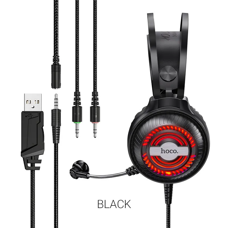 hoco. Headphones “W101 Streamer” gaming headset