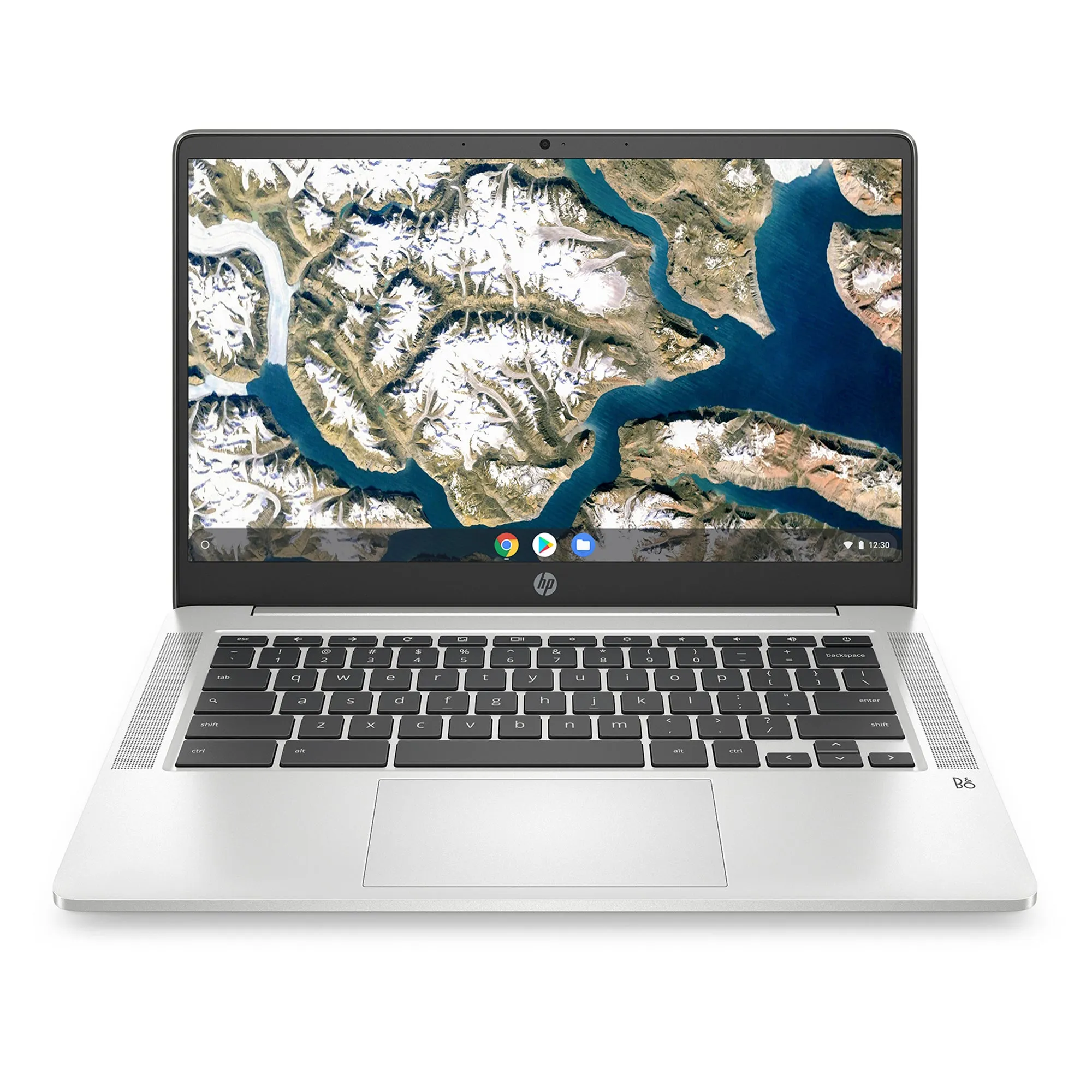 HP 14a-na0031wm 14" HD Pentium Silver N5000 1.1GHz Intel UHD Graphics 605 4GB RAM 64GB SSD Chrome OS Silver