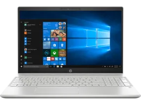 HP Pavilion 15-cw0000 15.6" FHD (Touchscreen) Notebook, AMD Ryzen 3 2300U, 2.0 GHz, 12GB RAM, 1TB HDD, Windows 10 Home 64Bit, Mineral Silver- 6FH83U8#ABA