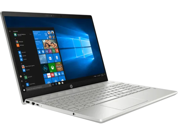 HP Pavilion 15-cw0000 15.6" FHD (Touchscreen) Notebook, AMD Ryzen 3 2300U, 2.0 GHz, 12GB RAM, 1TB HDD, Windows 10 Home 64Bit, Mineral Silver- 6FH83U8#ABA