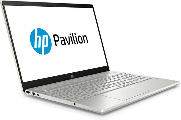 HP Pavilion 15-cw0000 15.6" HD (Touchscreen) Notebook, AMD Ryzen 3 2300U, 2.0 GHz, 12GB RAM, 1TB HDD, Windows 10 Home 64Bit, Pale Gold- 6FH86U8#ABA