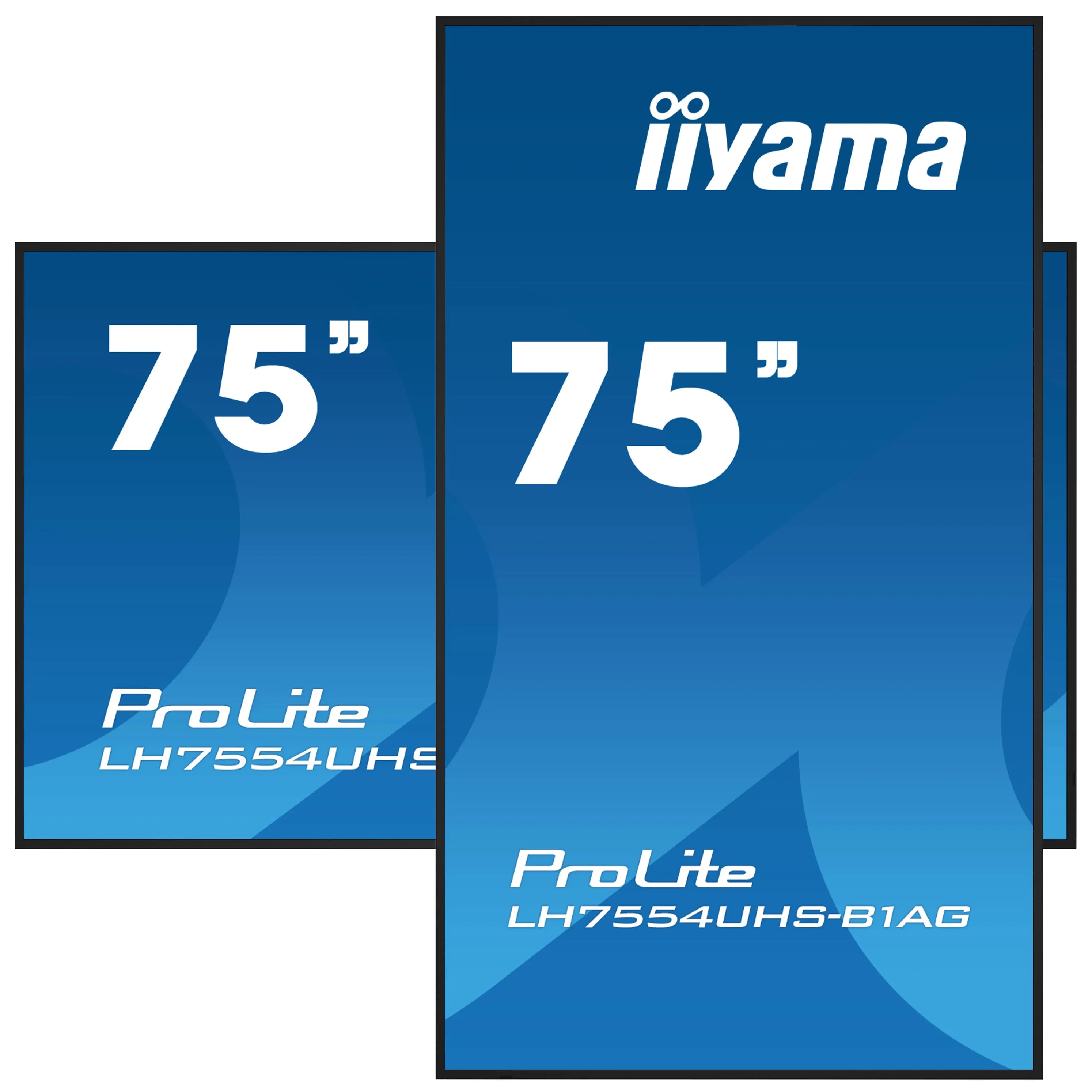 Iiyama Led-Display Prolite Lh7554uhs-B1ag - 189.3 Cm 74.5") - 3840 X 2160 4K Uhd