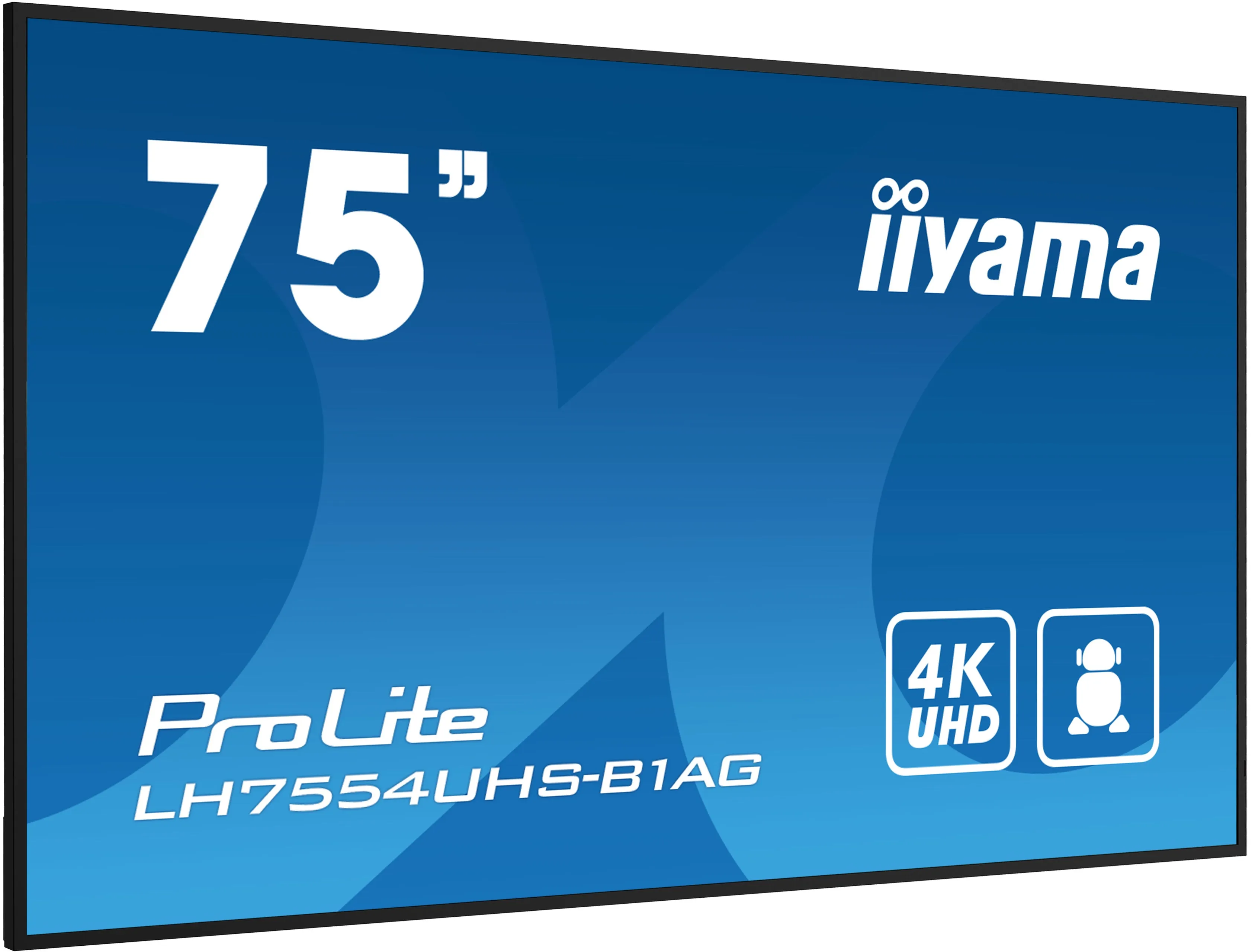 Iiyama Led-Display Prolite Lh7554uhs-B1ag - 189.3 Cm 74.5") - 3840 X 2160 4K Uhd