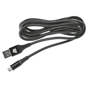 IND 1.8m Braided Type C Cable Charger Cable