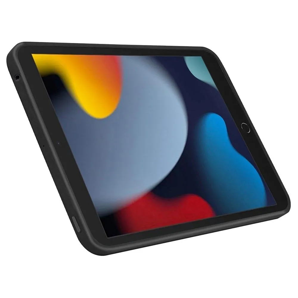 iPad 10.2 (2021) / (2020) / (2019) simple silicone cover - Black