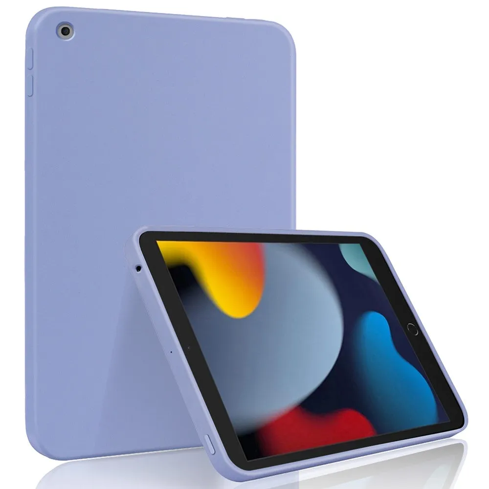 iPad 10.2 (2021) / (2020) / (2019) simple silicone cover - Sky Blue