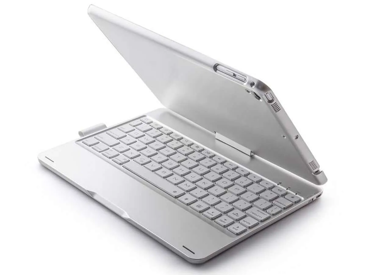 iPad 6th 5th Pro 9.7" Air 1 / 2  Bluetooth Keyboard 360° Rotatable with Backlit