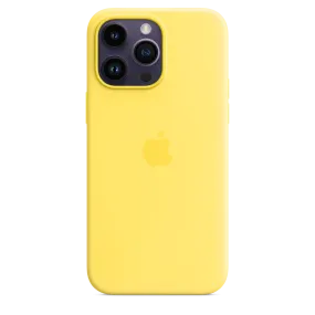 iPhone 14 Pro Max Silicone Case with MagSafe - Canary Yellow