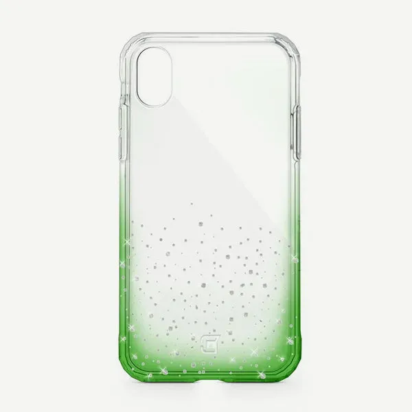 iPhone XR Clear Case - Sparkle Glitter Design