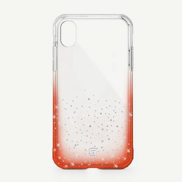 iPhone XR Clear Case - Sparkle Glitter Design