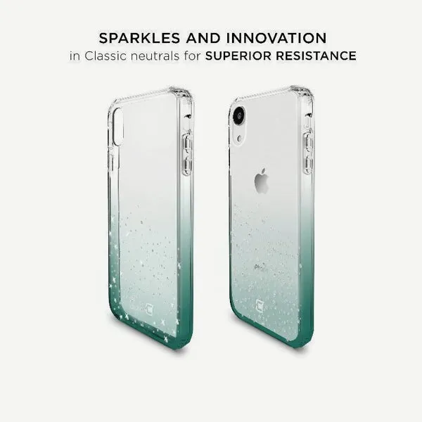 iPhone XR Clear Case - Sparkle Glitter Design