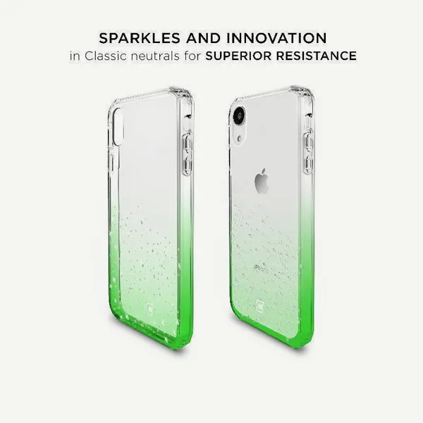 iPhone XR Clear Case - Sparkle Glitter Design