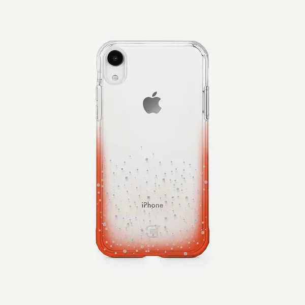 iPhone XR Clear Case - Sparkle Glitter Design