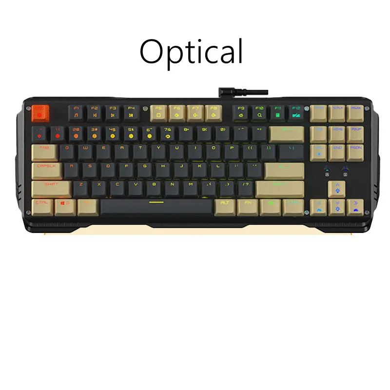 JAMESDONKEY 619RS 87Keys Wired Mechanical Gaming Keyboard