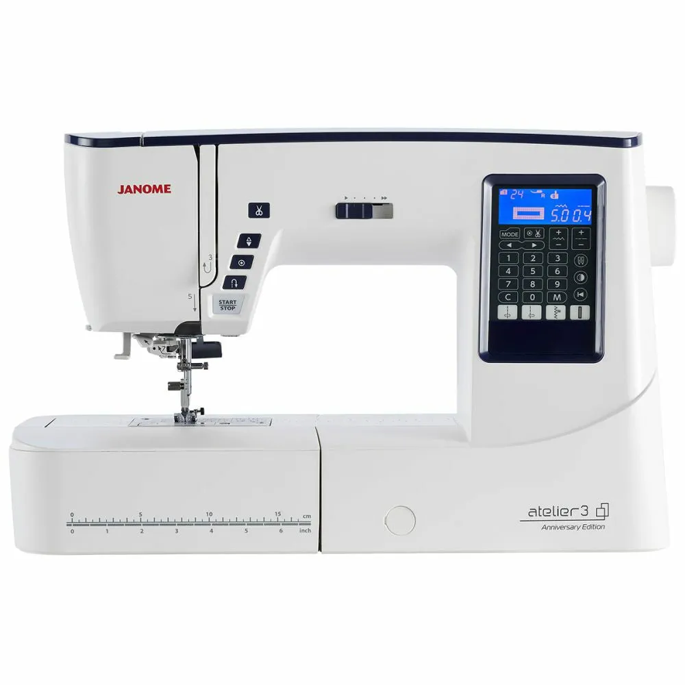 Janome ATELIER 3 AE Sewing Machine Anniversery Edition