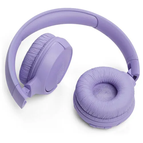 JBL TUNE 520BT Wireless On-Ear Headphones (Purple)