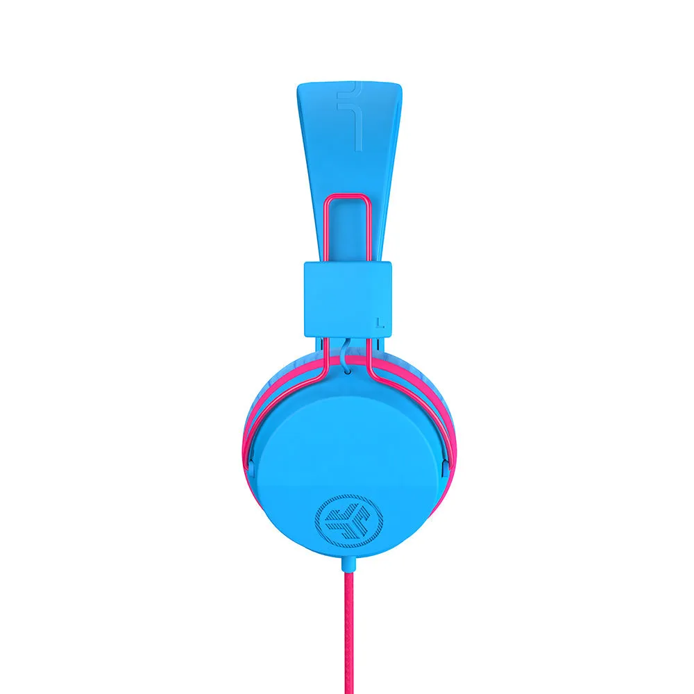 JBuddies Studio On-Ear Kids Wired Headphones Blue/Pink