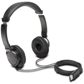 Kensington Hi-Fi Usb Headphones Black