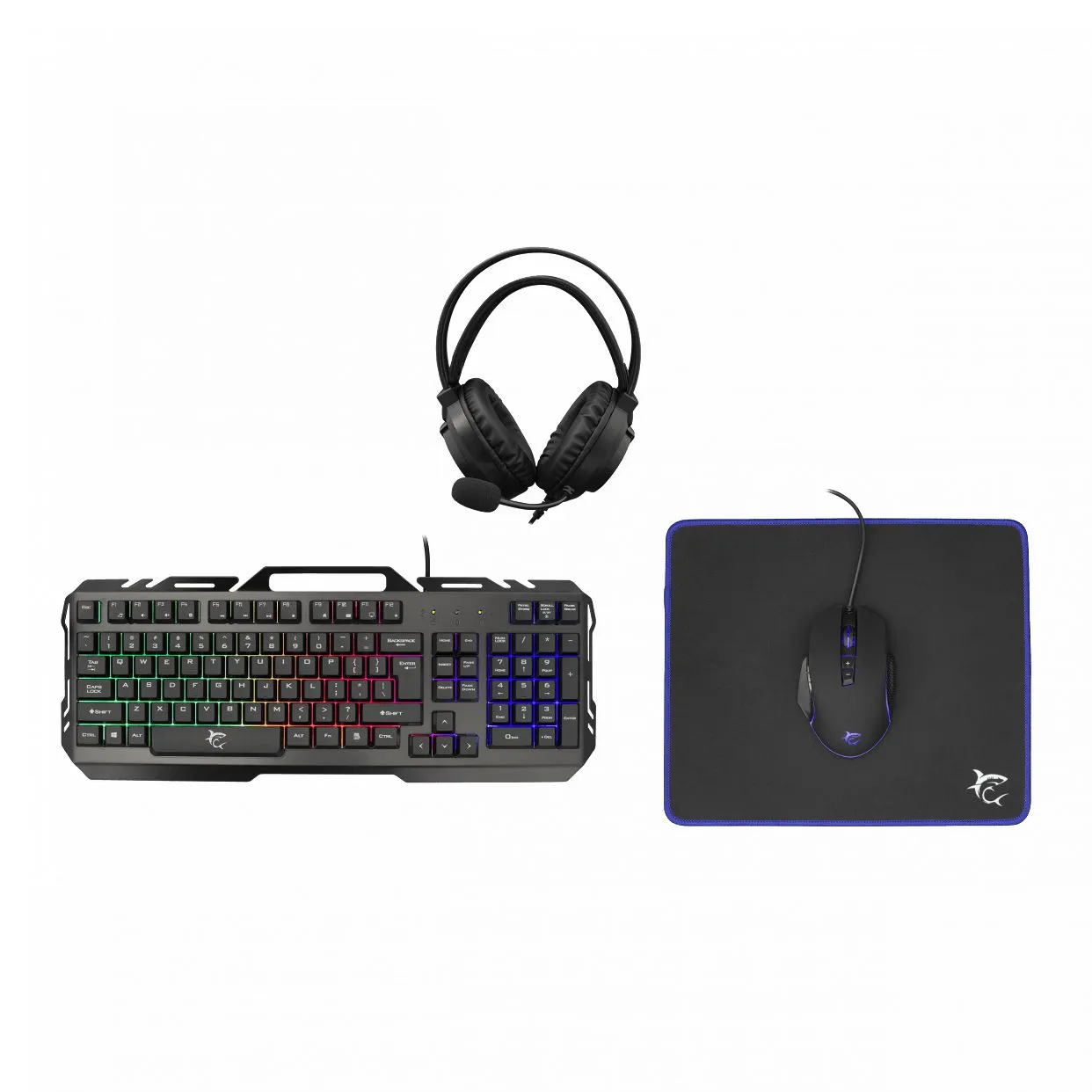 Keyboard Mouse Mousepad Headse