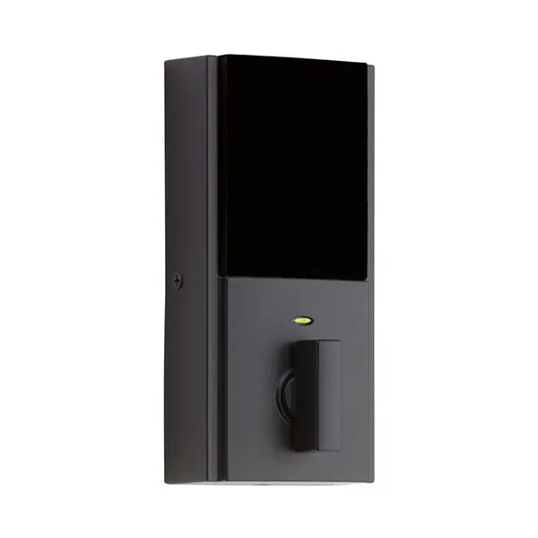 Kwikset - SmartCode  913CNT - Contemporary Electronic Deadbolt - 514 - Matte Black - Grade 2