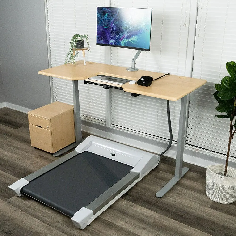 Lander Unsit Treadmill Desk with SteadyType - 3D Laminate