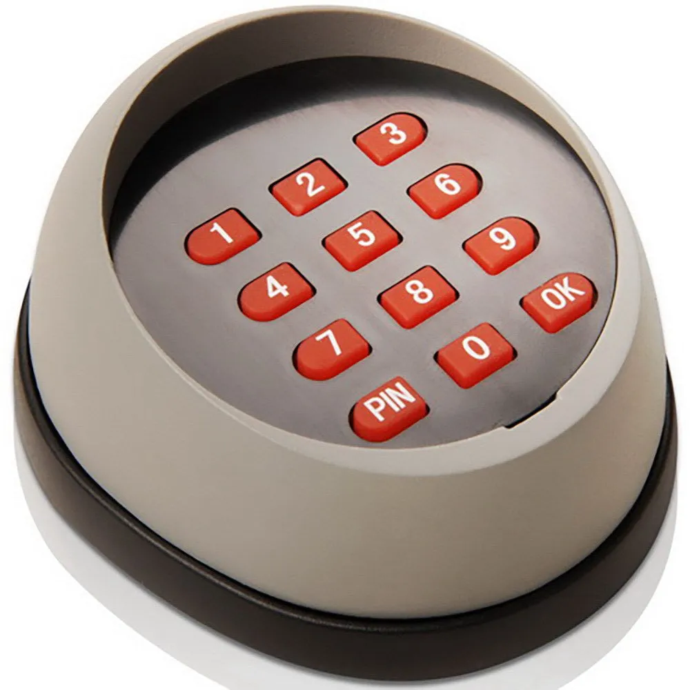 LED Backlit Wireless Gate Keypad with Remote Control - LockMaster