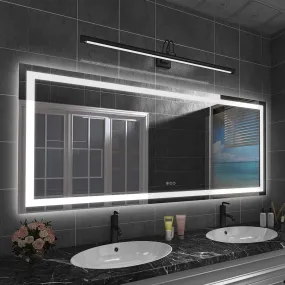 LED Mirror with Front & Backlit  72x36