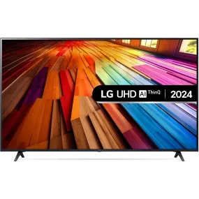 LG 65UT80006LA 65" LED UT80 4K Smart TV, 4K Ultra HD, Blue, F Rated