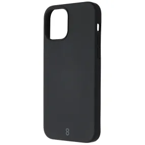 Logiix Silicone Case for Apple iPhone 12 and 12 Pro Smartphones - Black