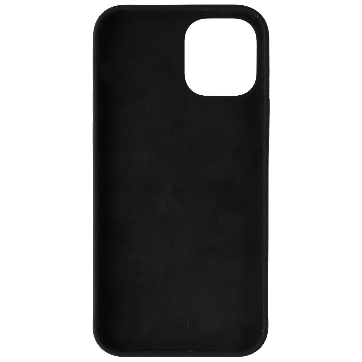 Logiix Silicone Case for Apple iPhone 12 and 12 Pro Smartphones - Black