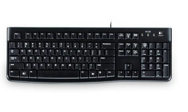 Logitech K120 Oem Usb Black Qwertz De