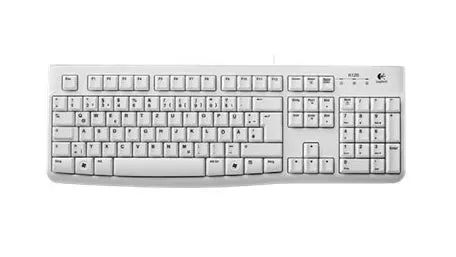 Logitech K120 Oem Usb White Qwertz De