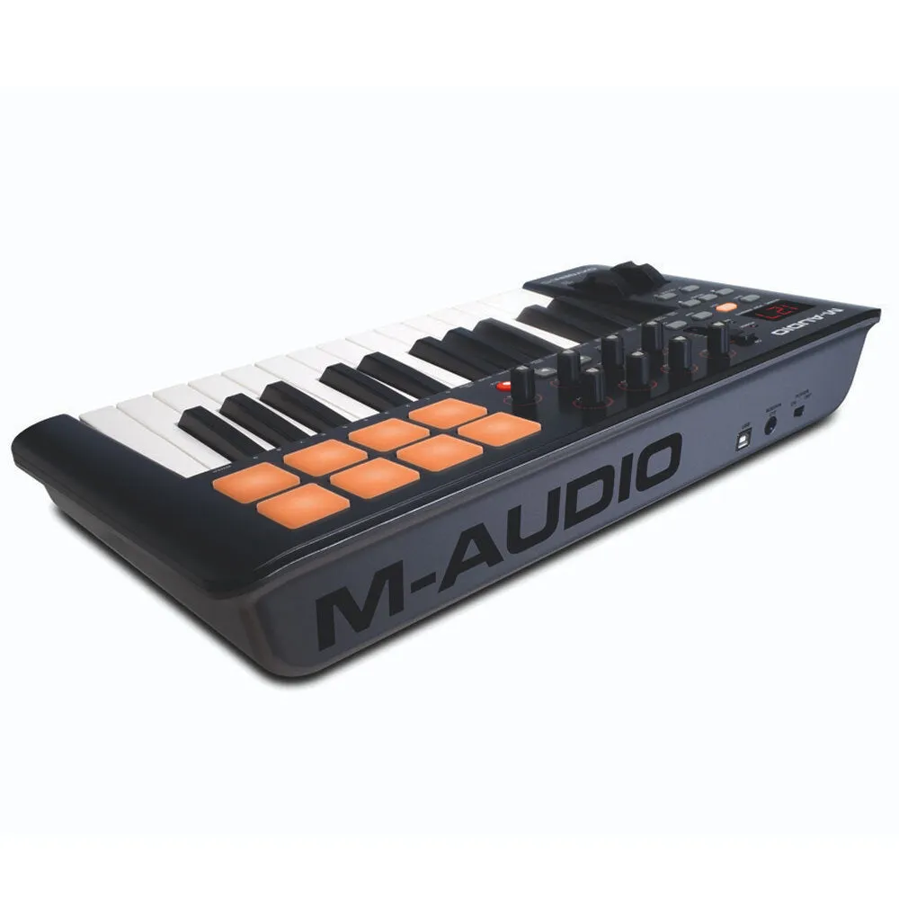 M-Audio Oxygen 25 USB MIDI Keyboard Controller with Ableton Live (Black)