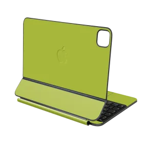 Magic Keyboard for iPad Pro 11” (M4, 2024) LUXURIA Lime Green Textured Skin