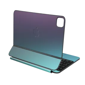 Magic Keyboard for iPad PRO 13” (M4, 2024) CHAMELEON TURQUOISE LAVENDER Matt Metallic Skin