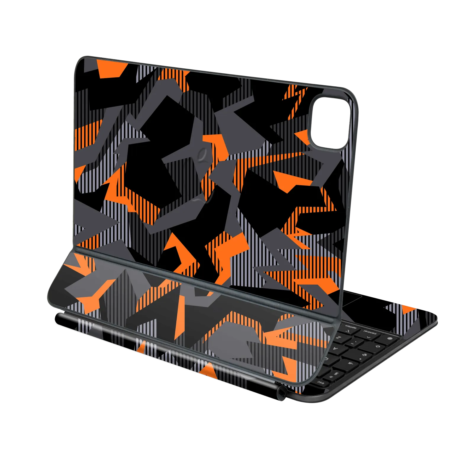 Magic Keyboard for iPad PRO 13” (M4, 2024) SIGNATURE Sharp-Edged Orange CAMO Skin