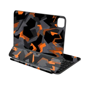 Magic Keyboard for iPad PRO 13” (M4, 2024) SIGNATURE Sharp-Edged Orange CAMO Skin