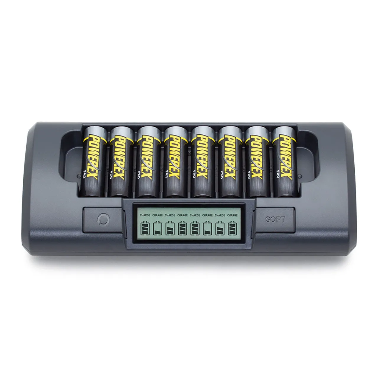 Maha PowerEx MH-C800S 2-Hour Eight Cell AA/AAA Battery Charger