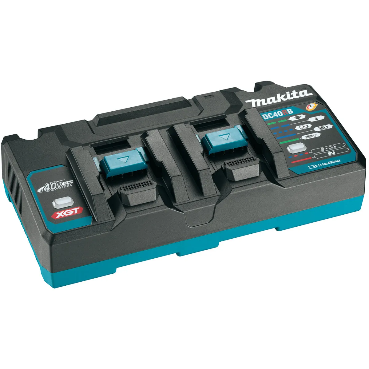 Makita 1910A2-5 40Vmax XGT Power Source Kit 240V With 2 x 8.0Ah BL4080F Batteries, Charger & Case