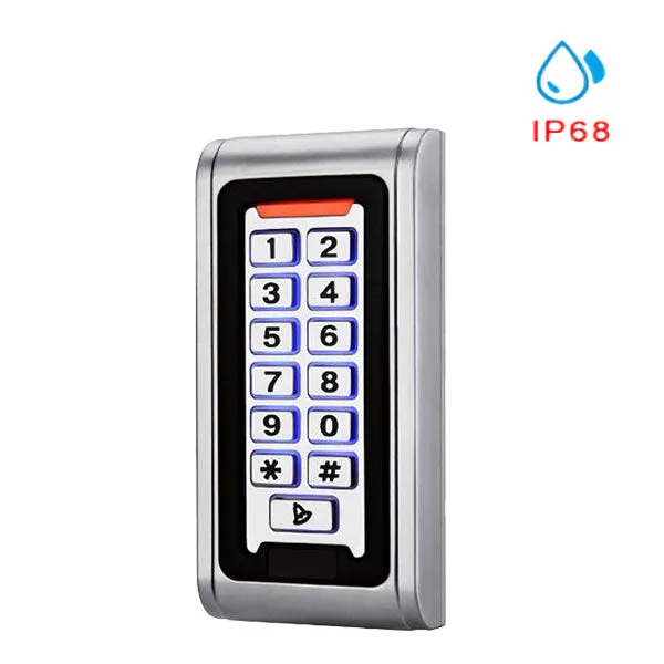 Malibu - Keypad Card Reader - Waterproof - 12VDC - 13.56MHz