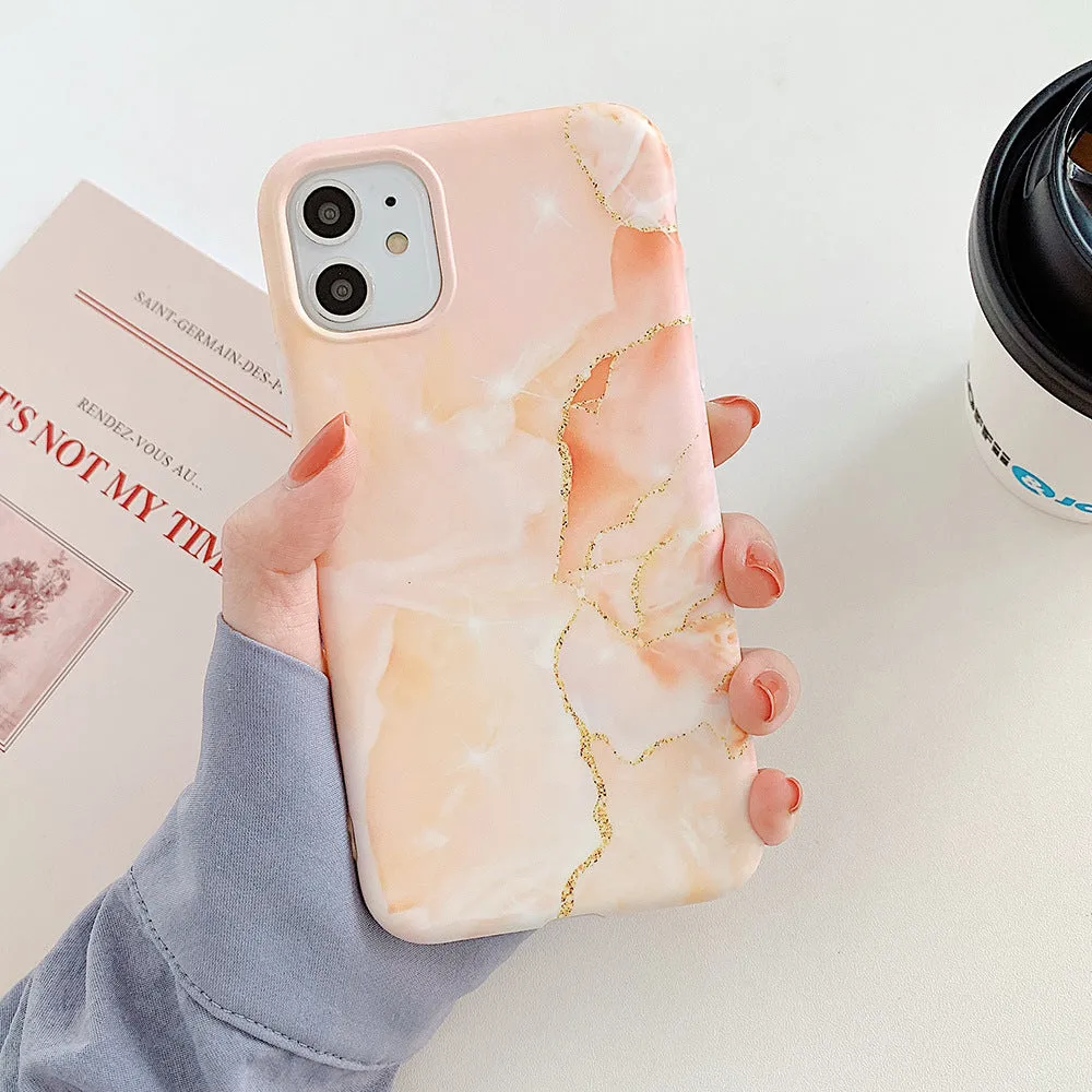 Marble phone case protective cover