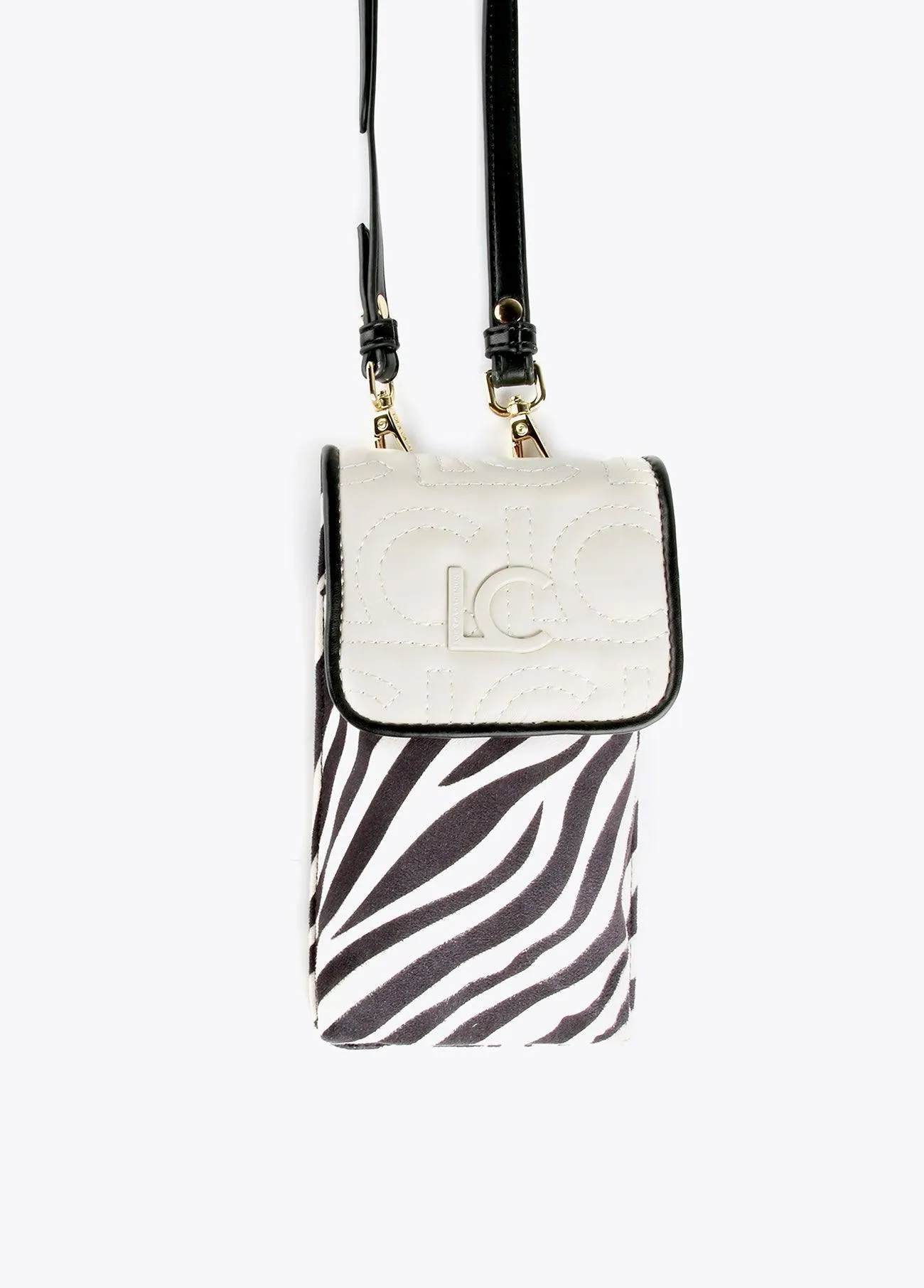 Mini animal print mobile phone bag