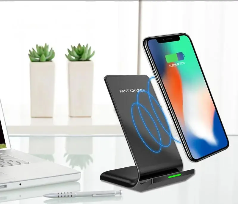 Mobile Phone Wireless Charger 10W Fast Charging Stand