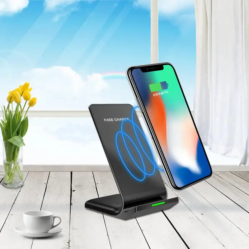 Mobile Phone Wireless Charger 10W Fast Charging Stand