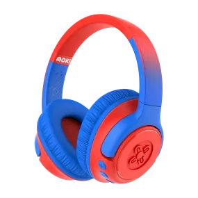 Moki Mixi Kids Volume Limited Wireless Headphones - Blue Red