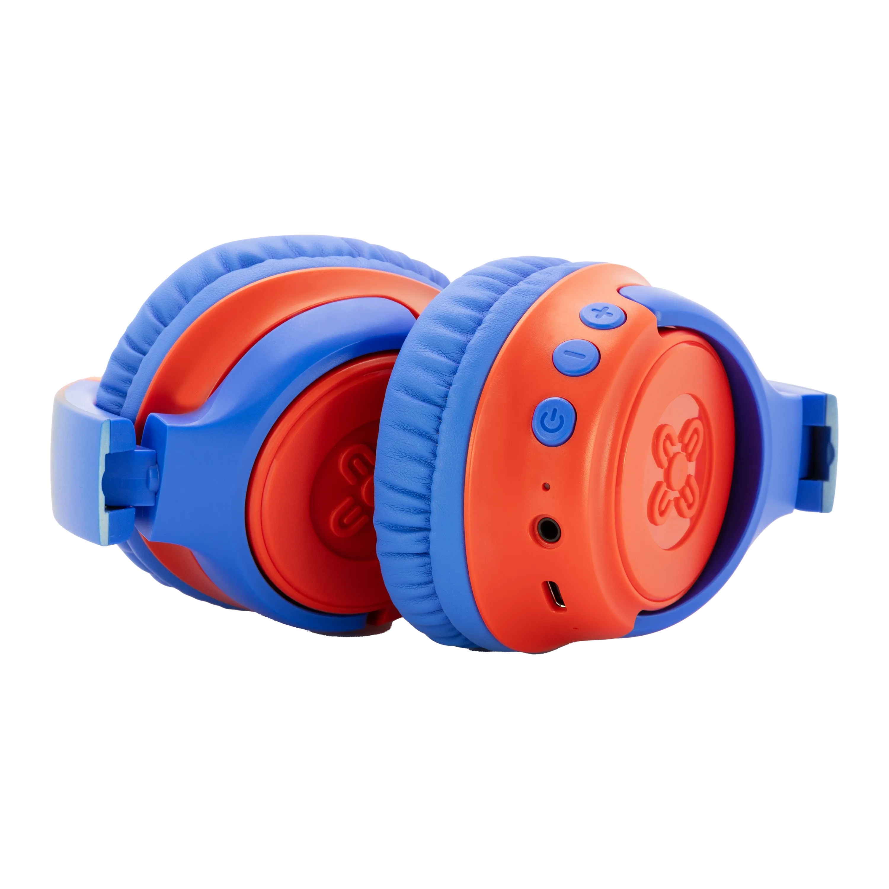 Moki Mixi Kids Volume Limited Wireless Headphones - Blue Red