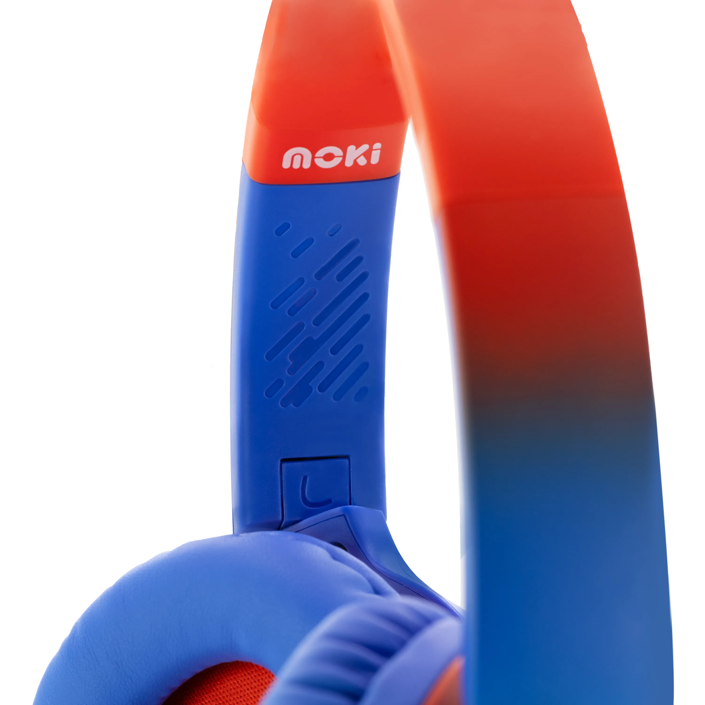 Moki Mixi Kids Volume Limited Wireless Headphones - Blue Red