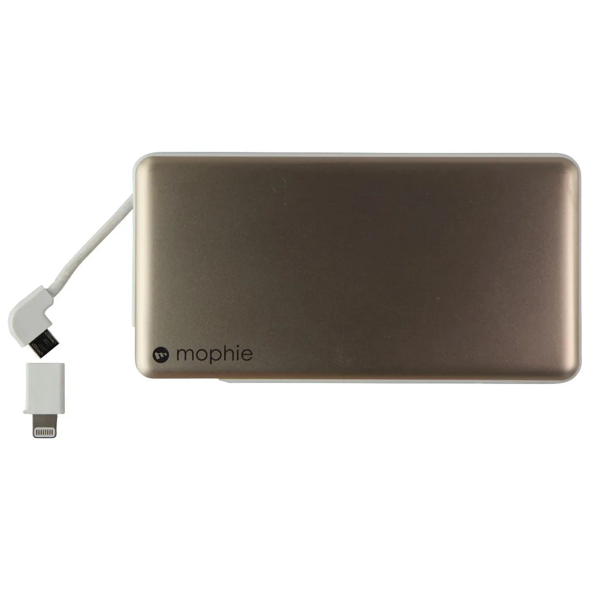 Mophie Powerstation Plus Mini 4,000mAh Battery with Switch Tip Cable - Gold