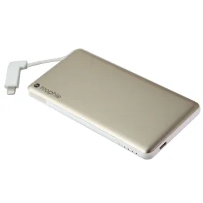 Mophie Powerstation Plus Mini 4,000mAh Battery with Switch Tip Cable - Gold